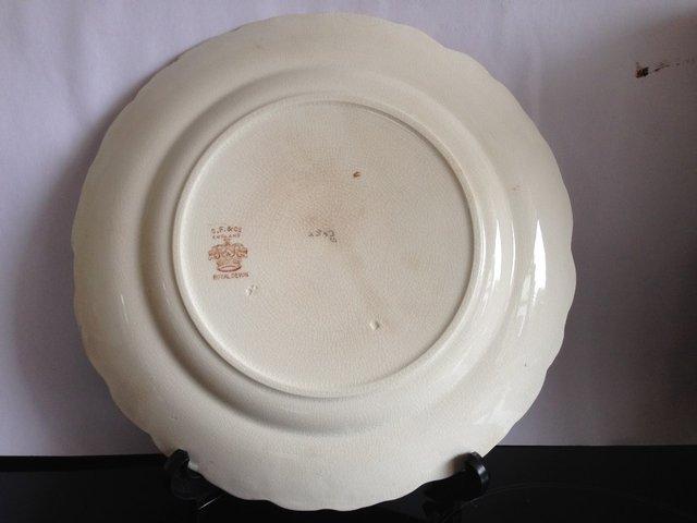 Preview of the first image of ANTIQUE ENGLISH PORCELAIN PLATE.
