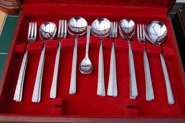 Image 2 of Viners Vintage Cutlery Canteens in Stainless Steel, As New