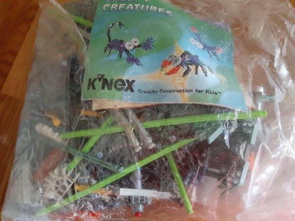 Image 1 of K-Nex pieces suitable for Creepy Creatures, Mighty T-Rex plu