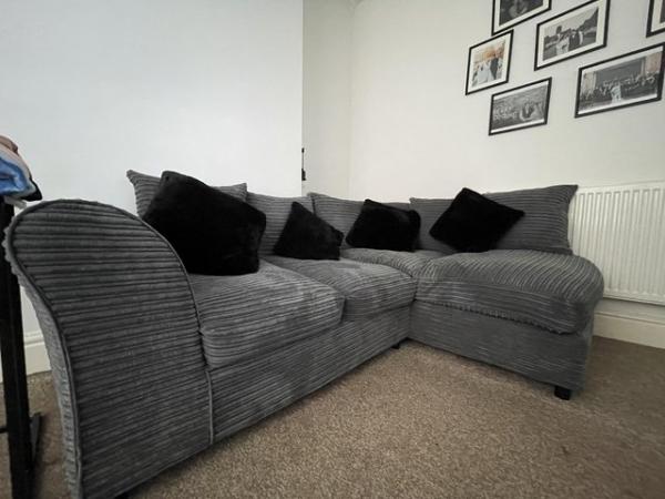 Image 3 of Right hand corner sofa new