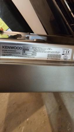 Image 2 of Silver Kenwood dishwasher