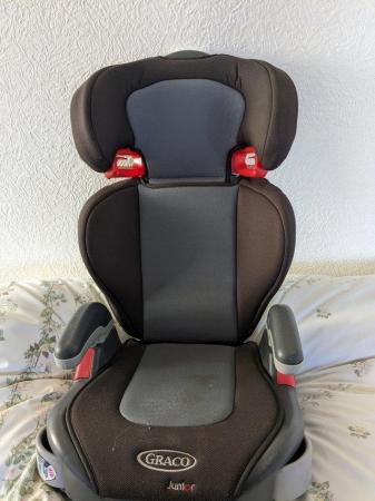 Image 3 of Graco high back booster car seat x3