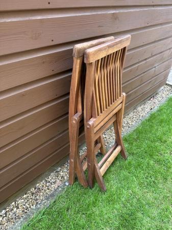 Image 2 of Pair Child's wooden chairs