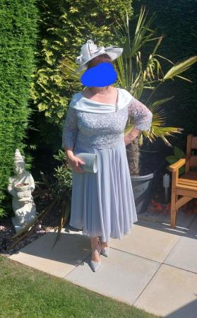 Image 3 of Mother of Bride/Groom Condici Cream/Angelite (grey) Size 18