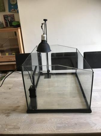 Image 3 of Exo Terra turtle terrarium with light and filter