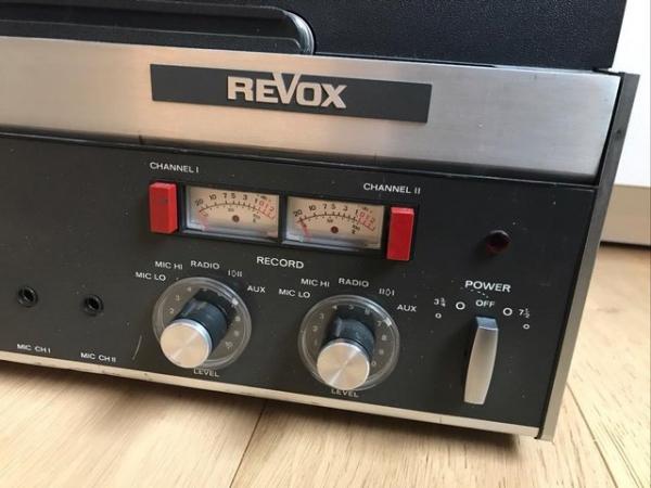 Image 3 of Revox A77 Mk3 Reel to Reel Tape Recorder 2 Track 3.75 & 7.5