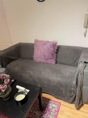 Image 1 of Grey Sofa for sale - Collection only please