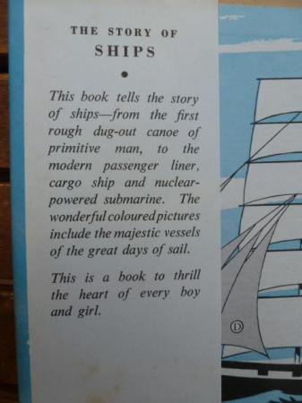 Image 2 of Ladybird Book  The story of Ships - A LB Achievements book