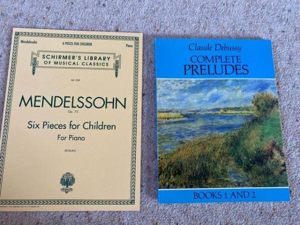 Image 1 of Piano sheet music - Mendelssohn & Debussy
