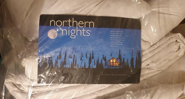 Preview of the first image of Northern Nights Brand New Bedding Bale.