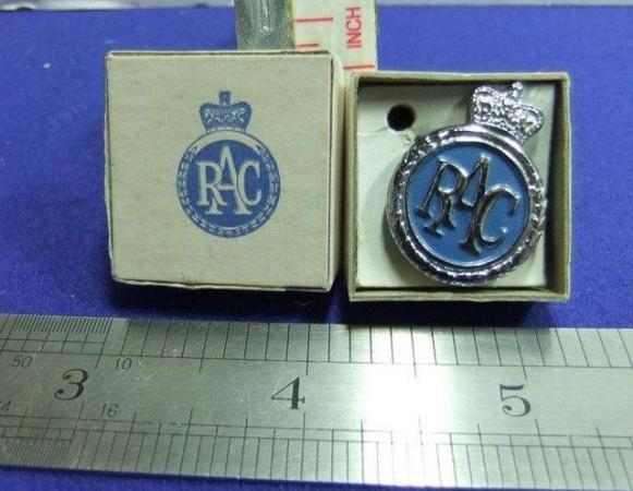 Image 1 of RAC Royal Automobile Club badge driver advert