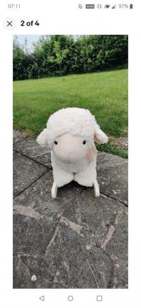 Image 3 of Baby Lamb Fluffy Sheep Rocker Ride on toy