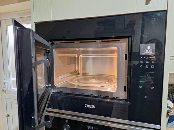 Image 1 of Zanussi Integrated Microwave/Grill