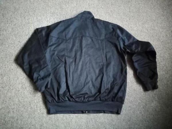 Image 3 of Men's Casual Black Cotton Jacket Size Large