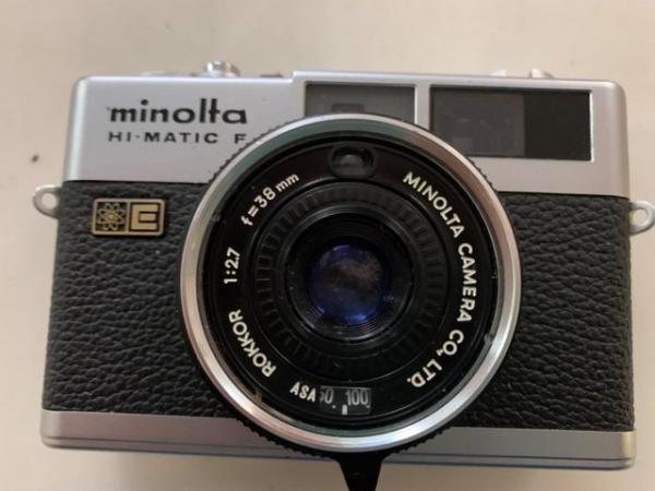 Image 2 of Minolta Hi-Matic F vintage camera in excellent condition