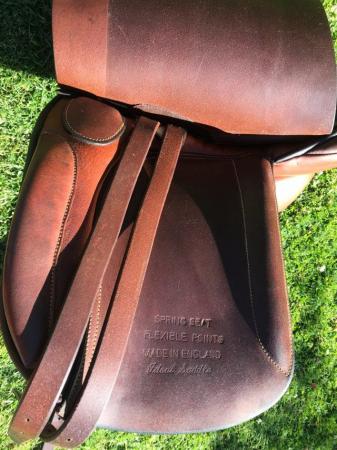 Image 8 of Ideal 17in Dressage Saddle, Excellent Condition