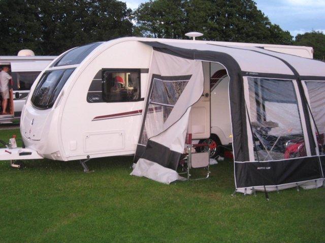 Preview of the first image of Bradcot air aspire caravan awning - REDUCED PRICE.