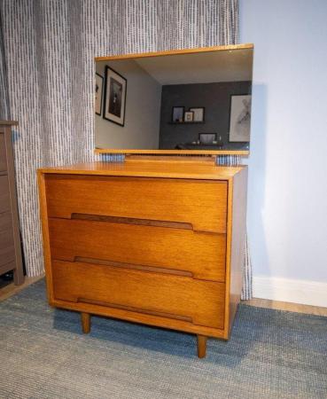 Image 1 of Stag C Range Chest of Drawers with Mirror by John & Sylvia R