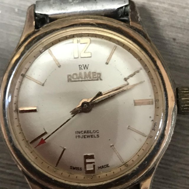 Preview of the first image of Swiss roamed watch 1950s.