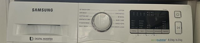 Preview of the first image of Samsung Washing machine & dryer.