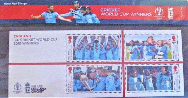 Image 2 of Royal Mail Presentation Stamps Cricket World Cup Winners