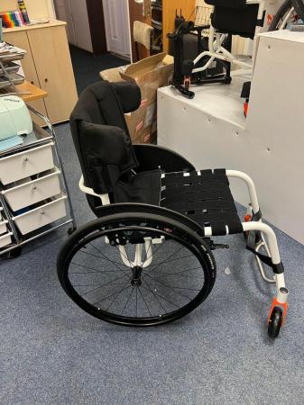 Image 3 of White brand new TNS wheelchair for sale