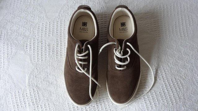 Preview of the first image of Men’s new unused Marks & Spencer’s leisure shoes £10..