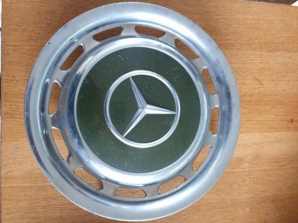Image 1 of Mercedes w123 metal wheel covers