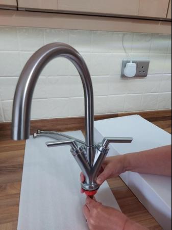 Image 2 of Kitchen Sink Mixer Tap Chrome