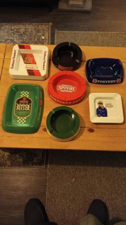 Image 2 of Collection of Rare Pub Ash Trays & Beer Mats