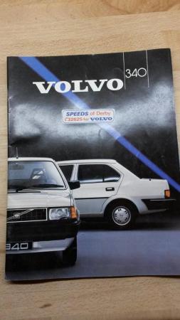 Image 2 of Volvo new car brochures (1987 models) collectable