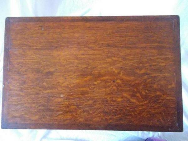 Image 6 of Vintage Miniature Apprentice Piece,Solid Oak Refectory Table