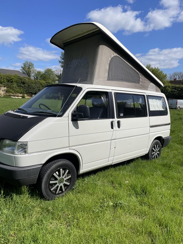 Preview of the first image of VW Transporter T4 campervan.