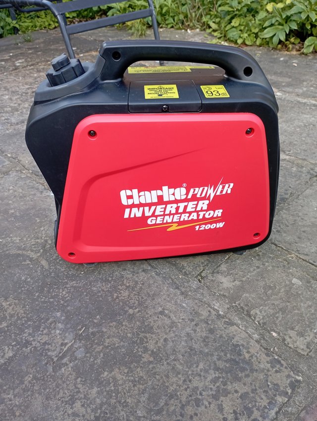 Preview of the first image of Clarke IG1300D Petrol Inverter Generator.