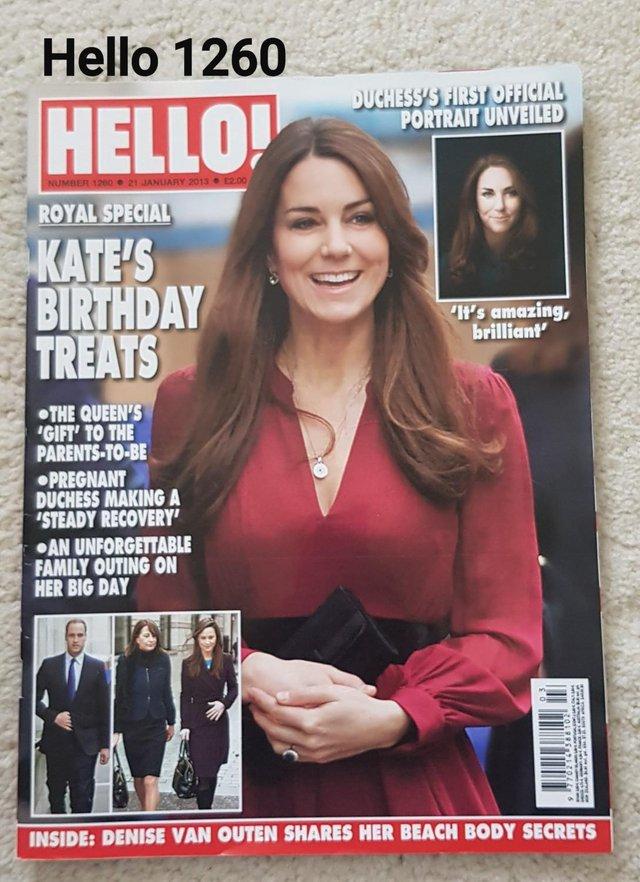 Preview of the first image of Hello Magazine 1260 - Royal Special - Kate's Birthday Treats.