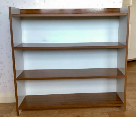 Image 1 of Modern bookcase with four shelves.