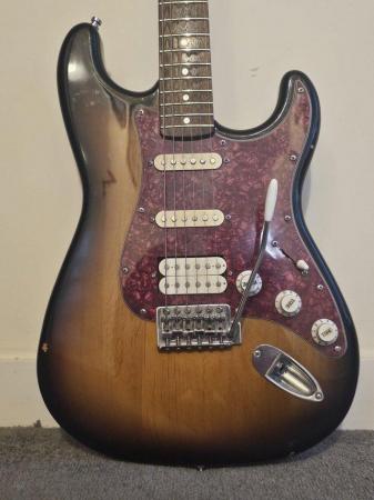 Image 2 of Vintage Fender strat/squire six string electric guitar