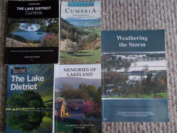 Image 3 of 12 Books Hiking Tour Guides Cumbria Lakeland Hadrians Wall