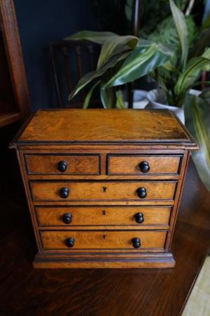 Image 5 of Victorian Style Apprentice Piece Small Drawers Dressing
