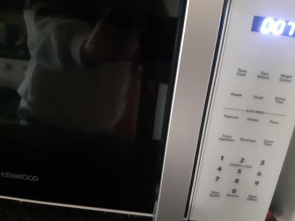 Image 2 of Kenwood microwave  very good condition  only ben used a hand