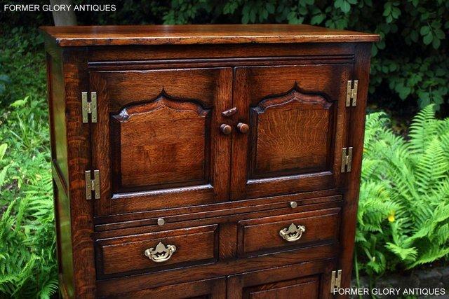 Image 43 of A TITCHMARSH AND GOODWIN OAK WINE CUPBOARD DRINKS CABINET