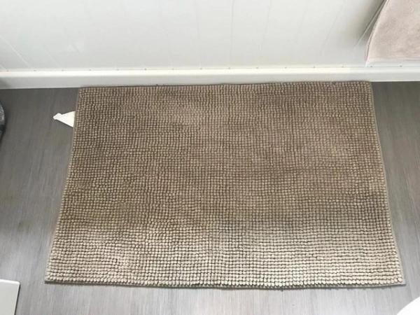 Image 1 of IKEA Toftbo brown bath mat