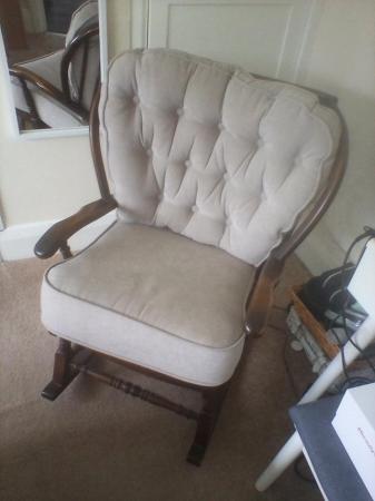 Image 2 of 2 Reupholstered armchairs
