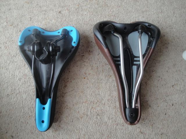 Preview of the first image of Bike Saddle(s) - New  This advert is for the one on the left.