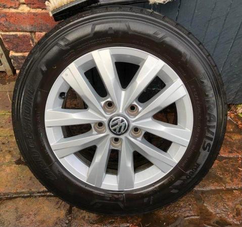 Image 3 of Genuine VW T6.1 Alloy Wheels & Tyres 16" £400
