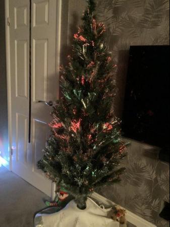 Image 2 of 1 .8 Fibre optic tree changing colour