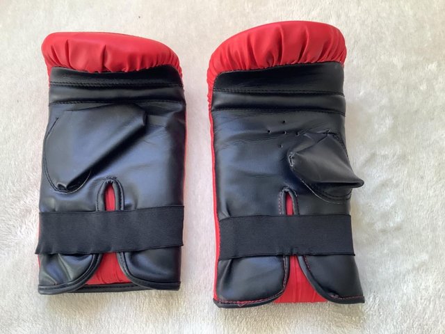 Preview of the first image of BOXING/SPARING GLOVES - SIZE LARGE.