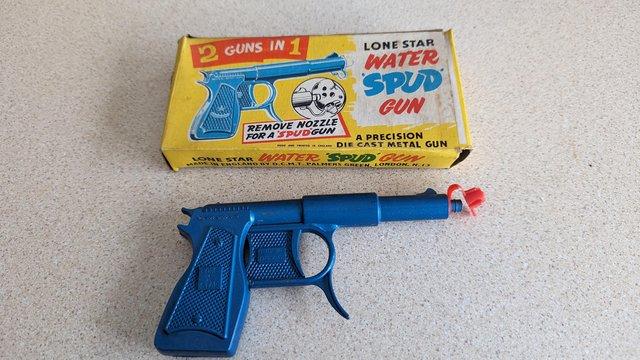 Image 2 of TOY Vintage Lone Star Die Cast Metal Spud/Water toy