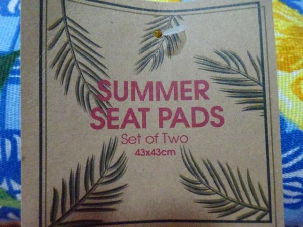 Image 9 of NEW SQUARE PLUSH PADDED SEAT PADS/CUSHIONS FOR PATIO/CHAIR
