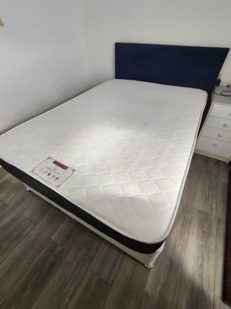 Image 2 of Double Bed frame and mattress